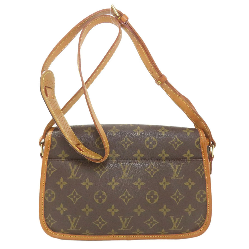 Louis Vuitton Shoulder Canvas Monogram Bag Sologne